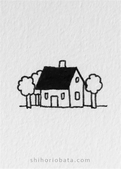 21 Easy House Drawing Ideas .